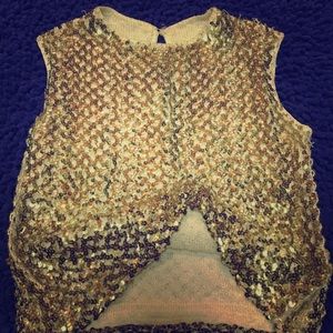 Vintage disco top